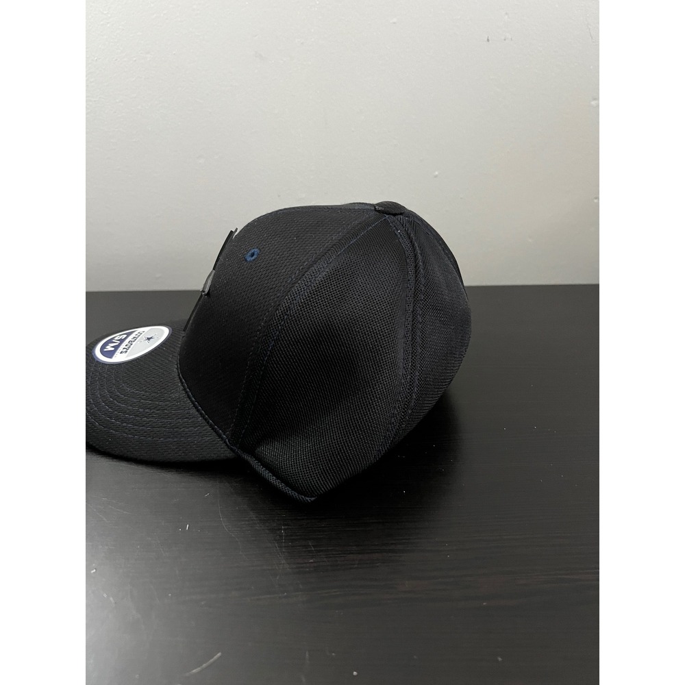 Dallas Cowboys Authentic Headwear Black Stretch Fit Mesh Cap Hat S/M Star Logo - Picture 2 of 6